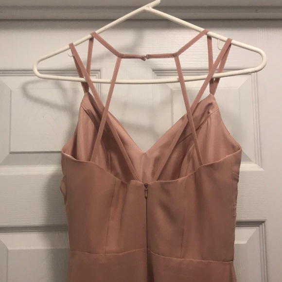 Blush Bridesmaids Dress - Picture 4 of 6